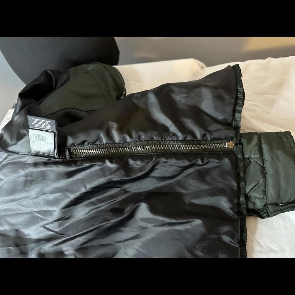 Members Only Puffer Jacket Army Green Size Small - Picture 6 of 6